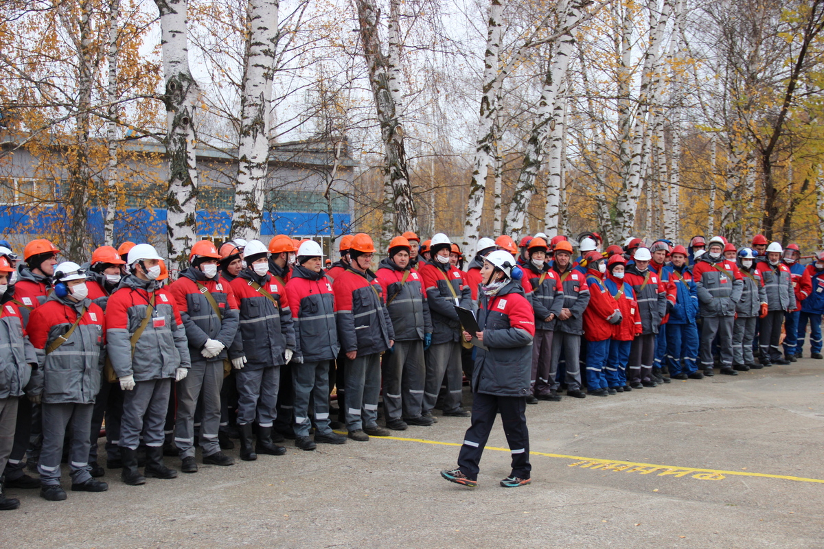 На Казанской ТЭЦ-3 определили лучшую добровольную пожарную дружину  