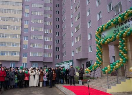 Заселение первых новоселов – сотрудников «ТГК-16» в ЖК «Салават Купере»