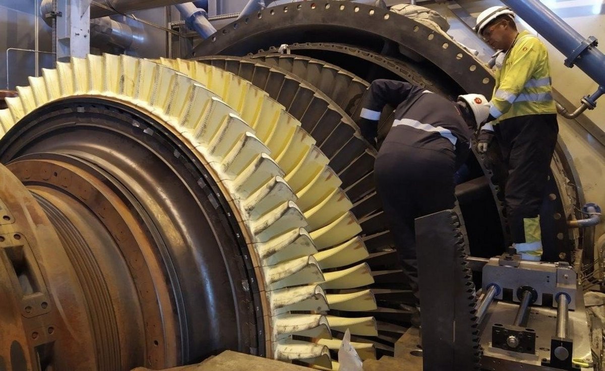 На Казанской ТЭЦ-3 провели инспекцию газотурбинной установки